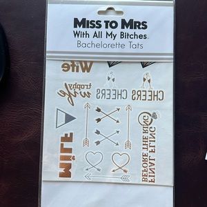 Bachelorette Tattoos Miss to Mrs